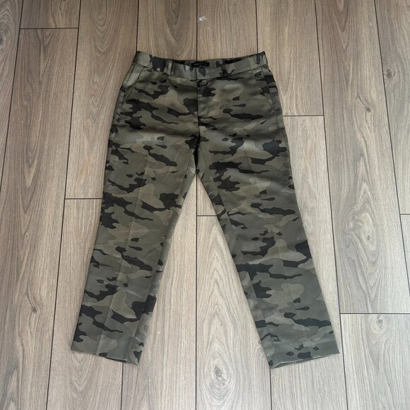 Banana Republic Satin Camo Dress Pants - Picture 1 of 1